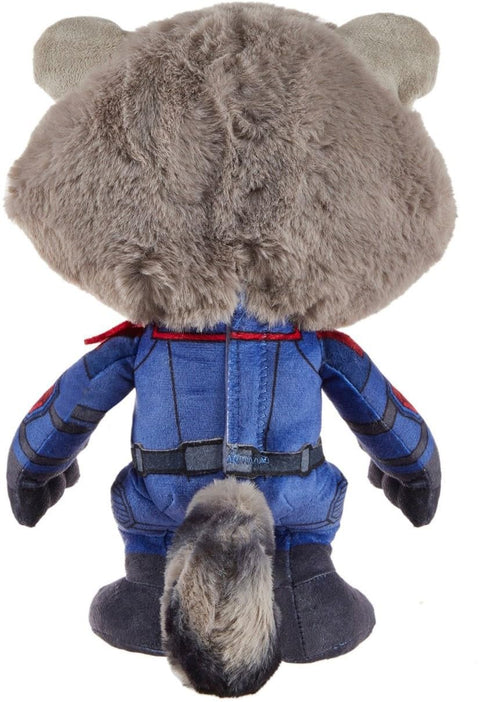 Mattel Marvel Guardians of the Galaxy Rocket Plush with Sounds and Facial Expressions, HPF03