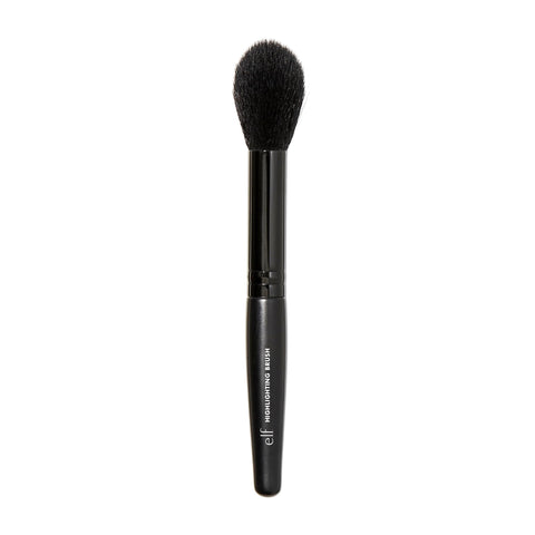 e.l.f. Highlighting Brush, Vegan Makeup Tool, For an Illuminating Glow, Flawlessly Blends & Contours